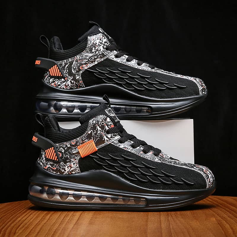 Atmungsaktive Herrenschuhe mit Air-Sohle und Schnürung | 2201