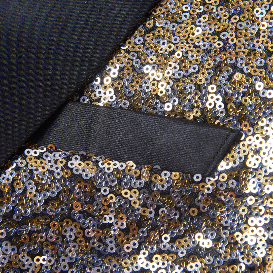 Herrenmode, allmähliche Veränderung der Farbe, Pailletten, Anzugjacke | A102