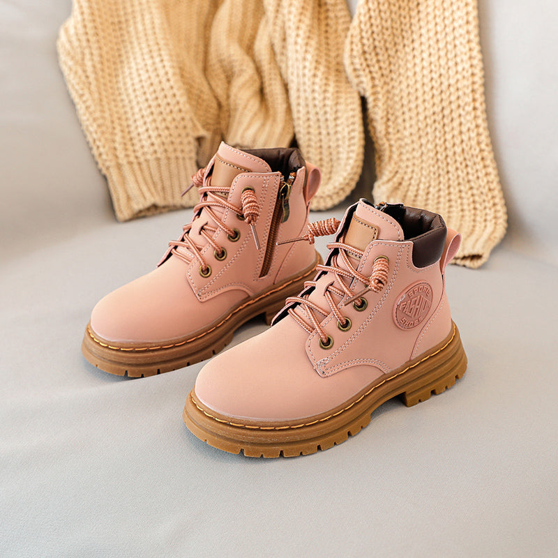 Klassischer, wasserdichter, bequemer Arbeitsstiefel mit Reißverschluss für Kinder (Kleinkind/Kleinkind/Großkind) | XA7000