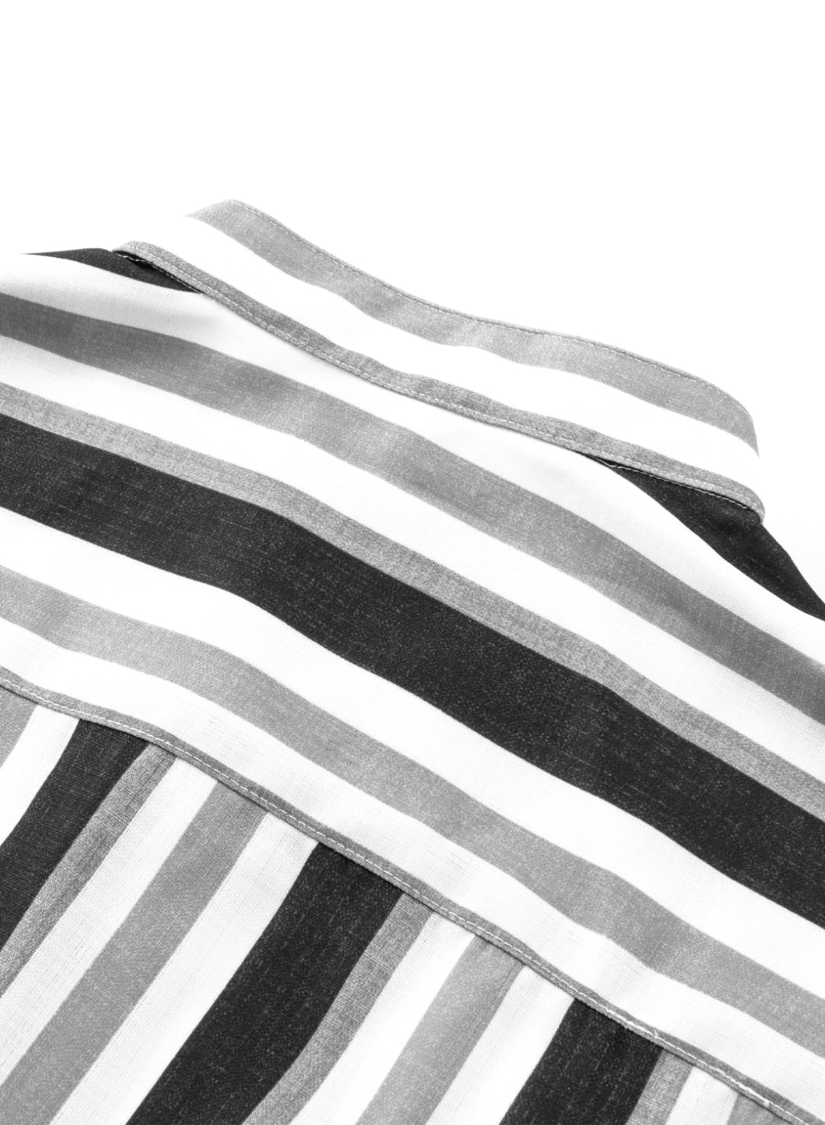 Lässige Langarm-Button-Down-Hemden für Herren mit Streifen | MC255371