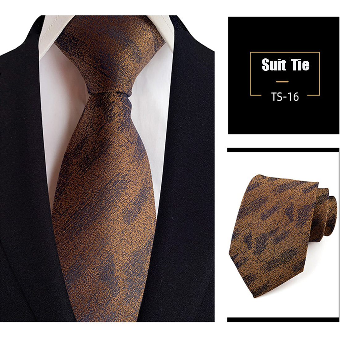 Jacquard-Seidenkrawatte, gewebt, klassischer britischer Stil, karierte Krawatten | TS1-22