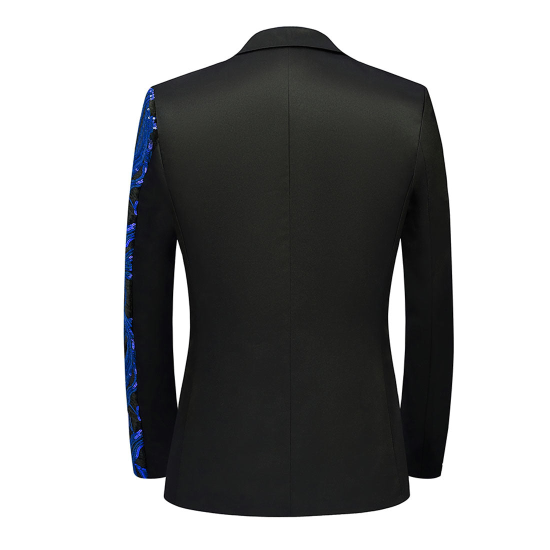 Herren Partyanzugjacke 1 Knopf Pailletten Prom Smoking Slim Fit Mantel | A101