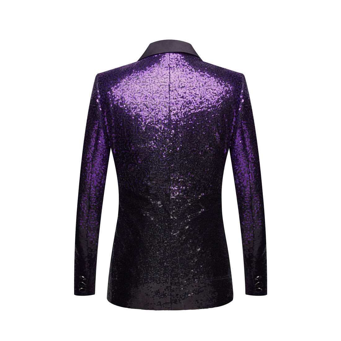 Herrenmode, allmähliche Veränderung der Farbe, Pailletten, Anzugjacke | A102