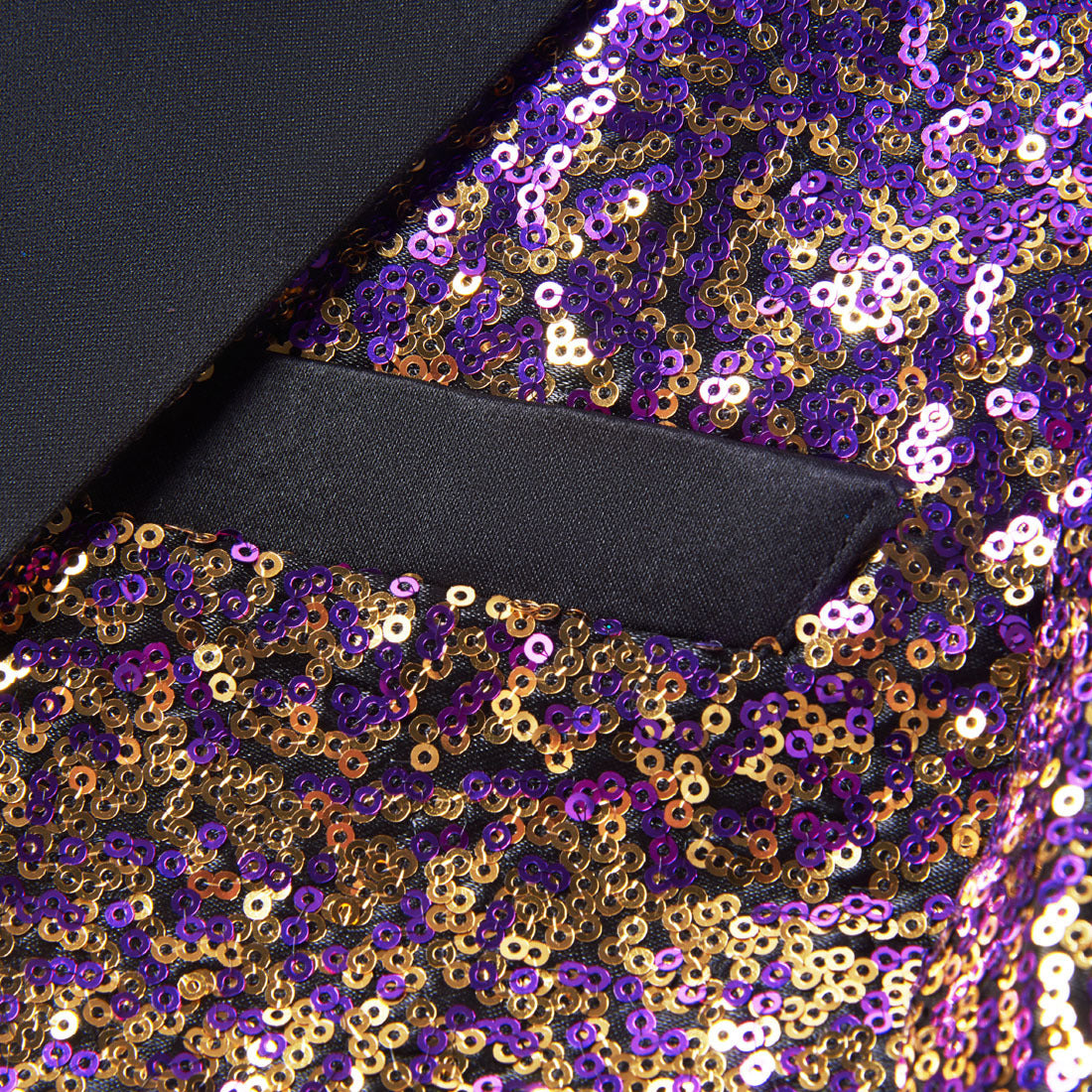 Herrenmode, allmähliche Veränderung der Farbe, Pailletten, Anzugjacke | A102