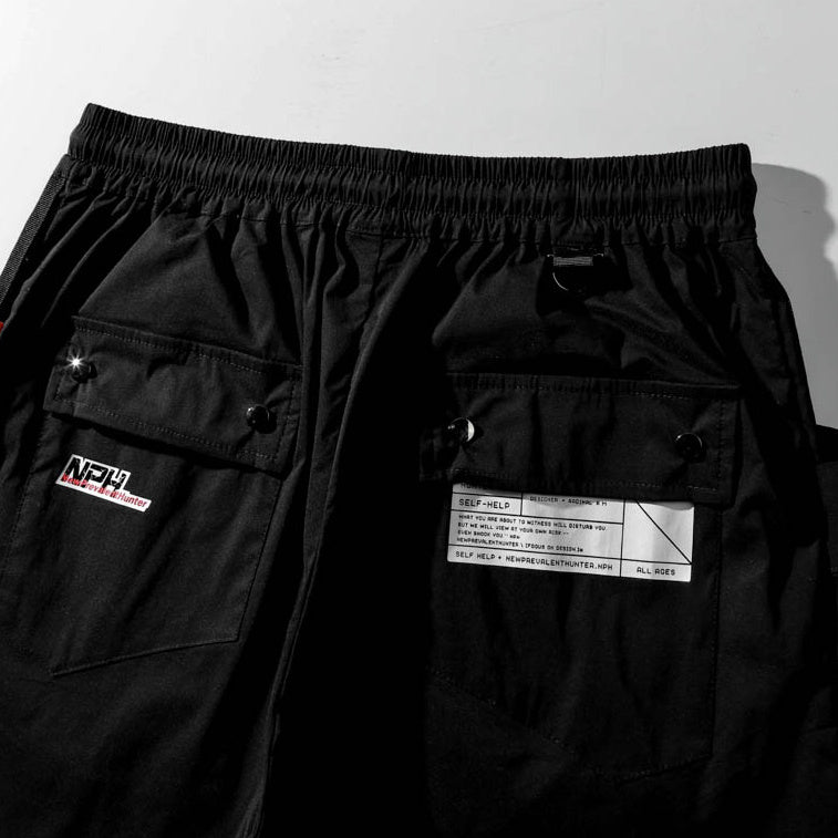 Neue Herren-Overalls mit Kordelzug, sportliche Freizeitshorts mit großen Taschen | SH-271