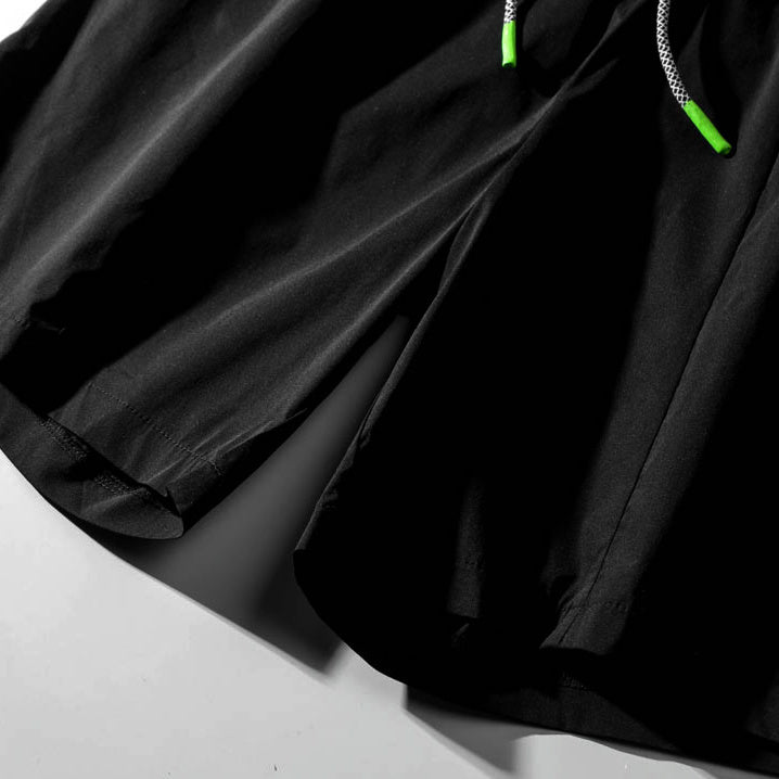 Neue Herren-Overalls mit Kordelzug, sportliche Freizeitshorts mit großen Taschen | SH-271