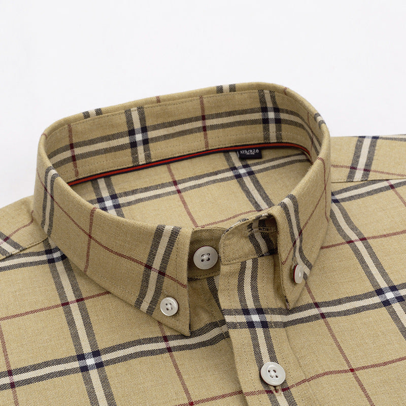 Herren Businesshemden Langarm Casual Regular Fit Baumwollhemden | C2060-81