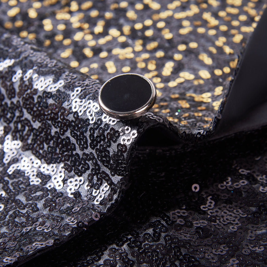 Herrenmode, allmähliche Veränderung der Farbe, Pailletten, Anzugjacke | A102