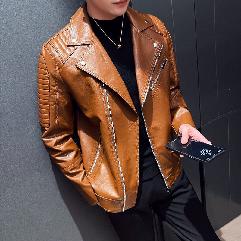 Punk Style Herren Premium Art Lederjacke | PP6611