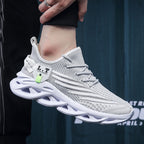 Virale TikTok Herren-Sportschuhe zum Laufen und Schnüren 2024 Trendy Casual Twist Sole Ultraleichte strukturierte Sneakers Bequeme Schuhe | 2206 