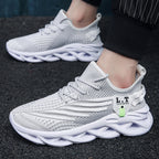Virale TikTok Herren-Sportschuhe zum Laufen und Schnüren 2024 Trendy Casual Twist Sole Ultraleichte strukturierte Sneakers Bequeme Schuhe | 2206 