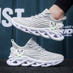 Virale TikTok Herren-Sportschuhe zum Laufen und Schnüren 2024 Trendy Casual Twist Sole Ultraleichte strukturierte Sneakers Bequeme Schuhe | 2206 