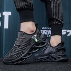 Virale TikTok Herren-Sportschuhe zum Laufen und Schnüren 2024 Trendy Casual Twist Sole Ultraleichte strukturierte Sneakers Bequeme Schuhe | 2206 