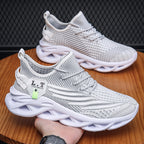 Virale TikTok Herren-Sportschuhe zum Laufen und Schnüren 2024 Trendy Casual Twist Sole Ultraleichte strukturierte Sneakers Bequeme Schuhe | 2206 