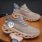Virale TikTok Herren-Sportschuhe zum Laufen und Schnüren 2024 Trendy Casual Twist Sole Ultraleichte strukturierte Sneakers Bequeme Schuhe | 2206 