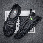 Virale TikTok Herren-Sportschuhe zum Laufen und Schnüren 2024 Trendy Casual Twist Sole Ultraleichte strukturierte Sneakers Bequeme Schuhe | 2206 