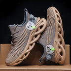 Virale TikTok Herren-Sportschuhe zum Laufen und Schnüren 2024 Trendy Casual Twist Sole Ultraleichte strukturierte Sneakers Bequeme Schuhe | 2206 