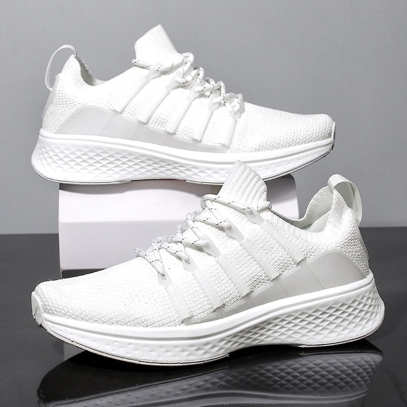 Men's Mesh Sports Shoes Breathable Wear-Resistant Shock-Absorbing Running & Casual Sneakers | M2