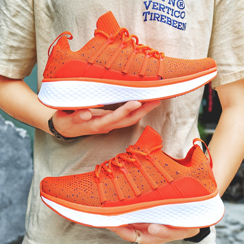 Herren Mesh-Sportschuhe Atmungsaktiv Verschleißfest Stoßdämpfend Lauf- und Freizeit-Sneaker | M2