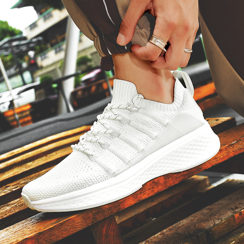 Herren Mesh-Sportschuhe Atmungsaktiv Verschleißfest Stoßdämpfend Lauf- und Freizeit-Sneaker | M2