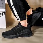 Herren Mesh-Sportschuhe Atmungsaktiv Verschleißfest Stoßdämpfend Lauf- und Freizeit-Sneaker | M2