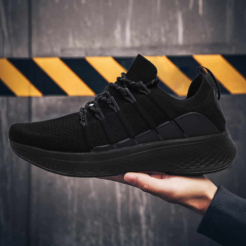 Herren Mesh-Sportschuhe Atmungsaktiv Verschleißfest Stoßdämpfend Lauf- und Freizeit-Sneaker | M2