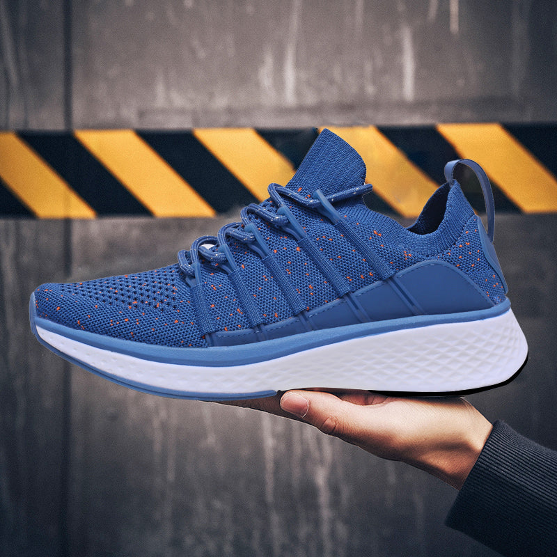 Herren Mesh-Sportschuhe Atmungsaktiv Verschleißfest Stoßdämpfend Lauf- und Freizeit-Sneaker | M2