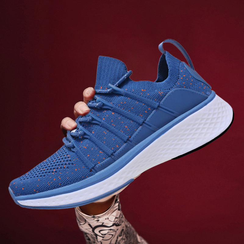 Herren Mesh-Sportschuhe Atmungsaktiv Verschleißfest Stoßdämpfend Lauf- und Freizeit-Sneaker | M2