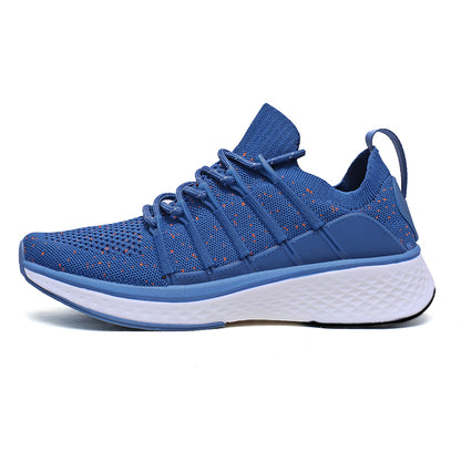 Men's Mesh Sports Shoes Breathable Wear-Resistant Shock-Absorbing Running & Casual Sneakers | M2