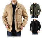 Herren Militärjacke mit mehreren Taschen, lässig, taktische Jacken, männlich, Caquetá Hombre | 9885 