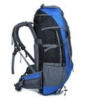 70L Wanderrucksack mit großem Fassungsvermögen – Wasserdichter Trekkingrucksack mit ergonomischem Tragesystem für Damen &amp; Herren | 0621 