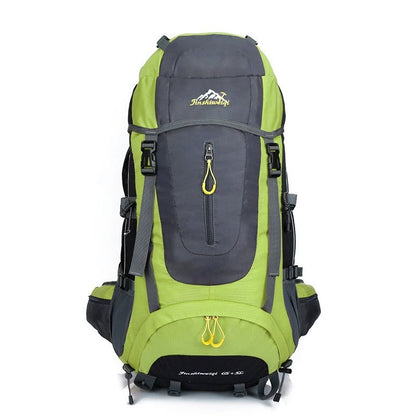 70L Wanderrucksack mit großem Fassungsvermögen – Wasserdichter Trekkingrucksack mit ergonomischem Tragesystem für Damen &amp; Herren | 0621 
