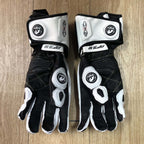 Furygan AFS10 Leather Motorcycle Gloves | Carbon Fiber Racing Gauntlets with Knuckle Protection & Ventilation for Sport Riding | JC001