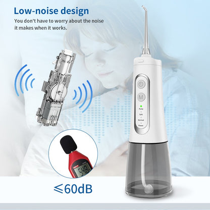 Waterproof Rechargeable Cordless Electric Portable Jet Teeth Cleaning Dental Oral Irrigator Water Flosser |