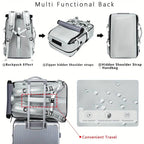 Professioneller Rucksack Geräumiger Reiserucksack Schuhfach Wasserabweisend Outdoor Wander- und Campingtasche Mehrere Taschen &amp; Gepolsterte Schultergurte | 7798 