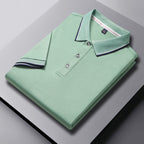 Herren-Golf-Poloshirt mit kurzen Ärmeln und Revers, schnelltrocknend und mit gesticktem Design | SG2316 