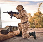 Men's Military Tactical Boots | Outdoor Combat Desert Boots | Slip-Resistant Hiking Work Boots | 31006