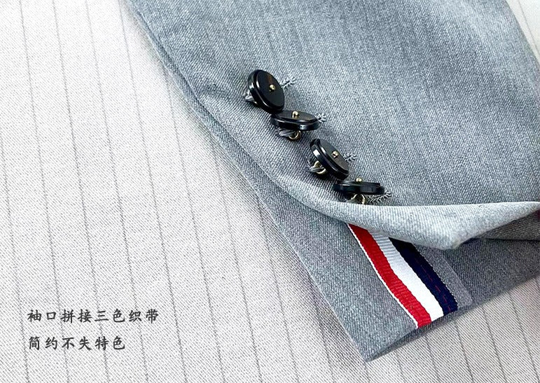 Sharp &amp; Tailored Herren 3-teiliges Slim Fit Einreihiger Anzug Blazer Hochzeit Business Anzughose und Weste Set | HC69 