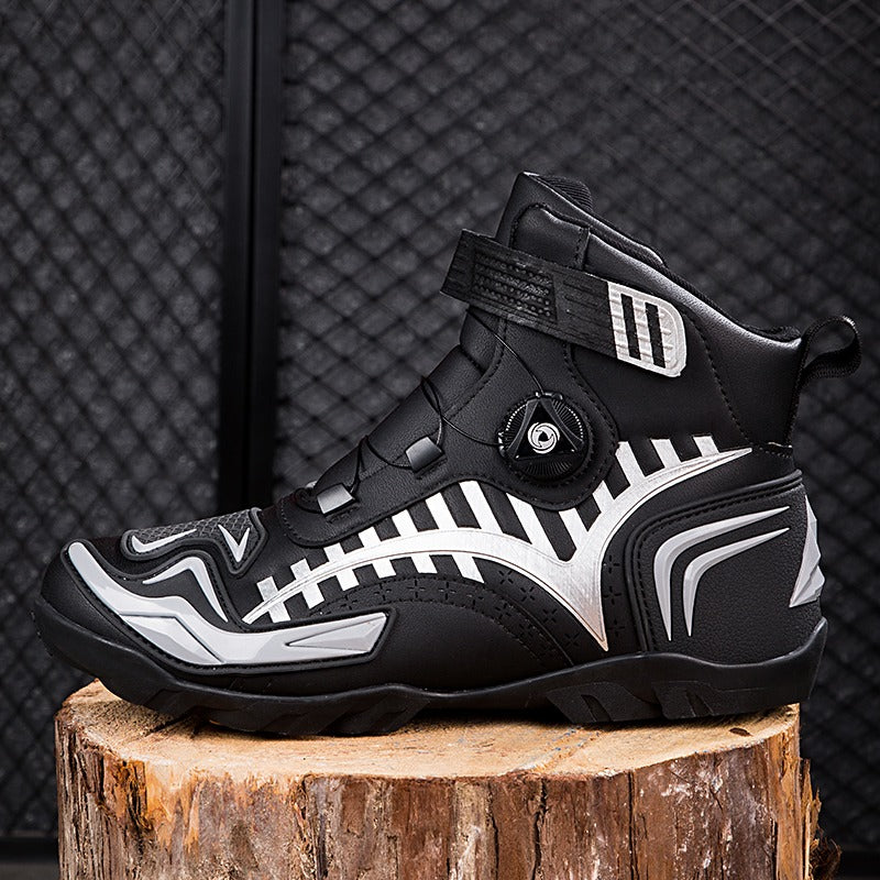 Premium Rennschuhe &amp; Motorradstiefel Lederstiefel für ultimative Performance | QK268 