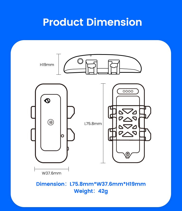 Hochwertiger drahtloser Haustier-Ortungsgerät, Haustierhalsband, GPS, Mini-Haustier-Tracking-Ortungsgerät | S26L 