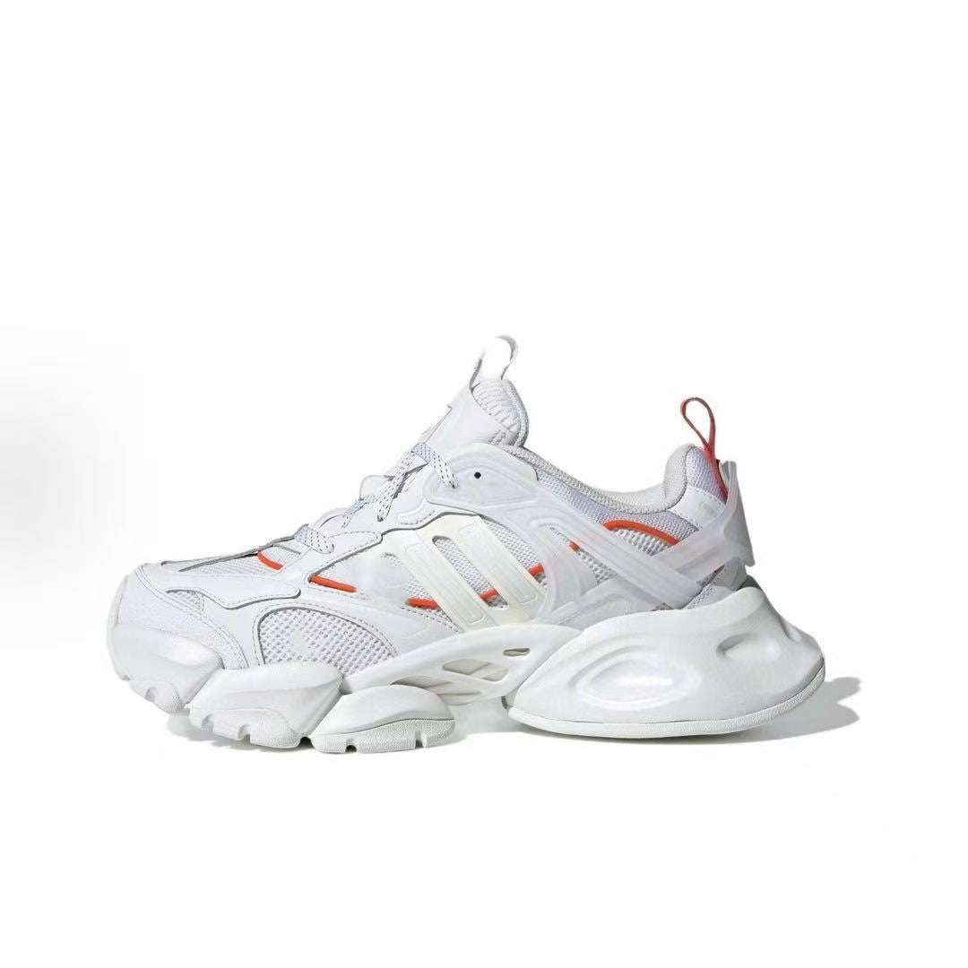 High-Top Dad Sneakers | Lightweight Armor-Inspired Shoes | Thick-Soled Height-Increasing Casual Trainers | XLG01