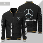 Herren AMG Wing Print Fashion Mantel Windbreaker Motorrad Racing Mäntel Jacke | 102 