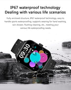 Smartwatch-Armband mit Bluetooth-Anruf, Gesundheitsüberwachung und Sport-Tracker für Männer und Frauen | Z88