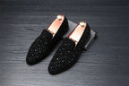 Herren Diamond Wingtip Loafers Casual Hochzeitsschuhe | A2362 