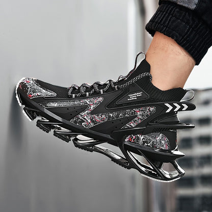 Leichte Laufschuhe für Herren, modisch, lässig, fliegend, gewebt, Turnschuhe, Blade-Sportschuhe | 1236 
