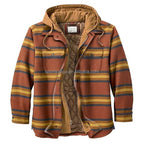 Winterjacke, einreihig, dicker, langärmliger Kapuzenpullover | 210901 