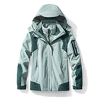 Unisex Wintersport Wandern Bergfüllung Baumwolle Polarfleece Drei-in-Eins Outdoor Wanderjacke | 