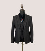 Dreiteiliger Herrenanzug aus hochwertigem Leinen – Formeller Blazer für Hochzeiten und Business | 978 