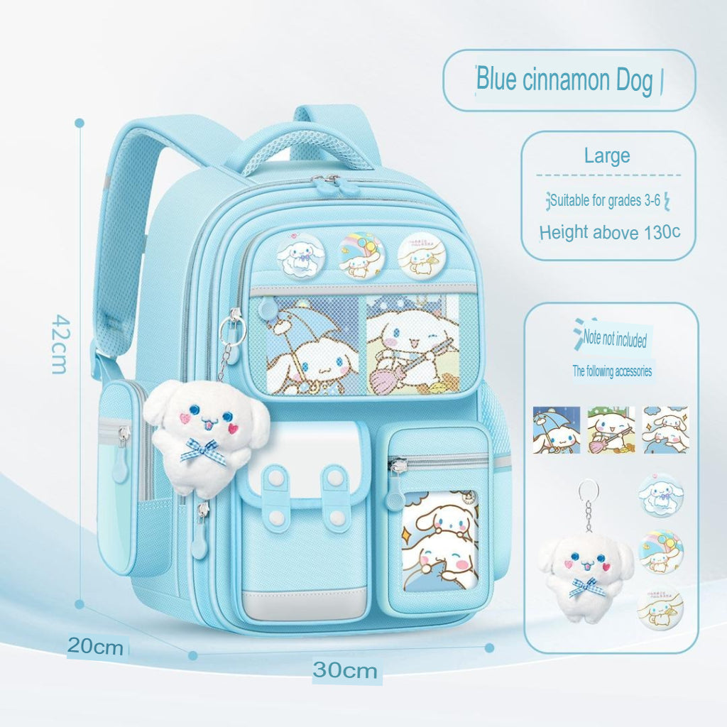 Kulomi Kinder-Schulrucksack – Leichtes, ergonomisches und rückenstützendes Design für Kinder | 1-602 