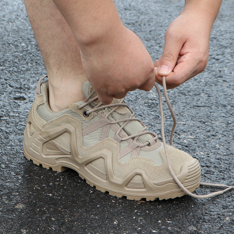 JLXY Tactical Desert Combat Boots | Waterproof Insulated Winter Hiking Boots | High-Top Outdoor Military Footwear | LW